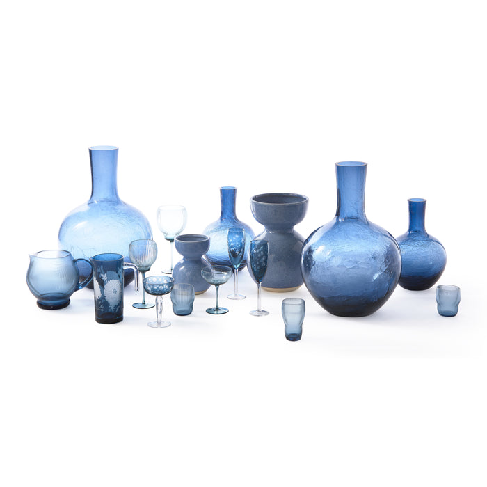 POLSPOTTEN Ball Body Vaas S - Blauw