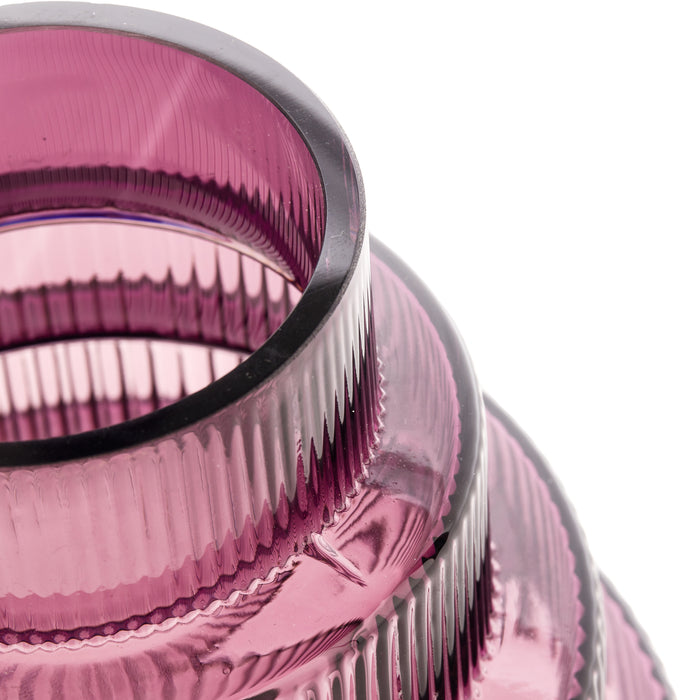 POLSPOTTEN Steps Vaas L - Paars