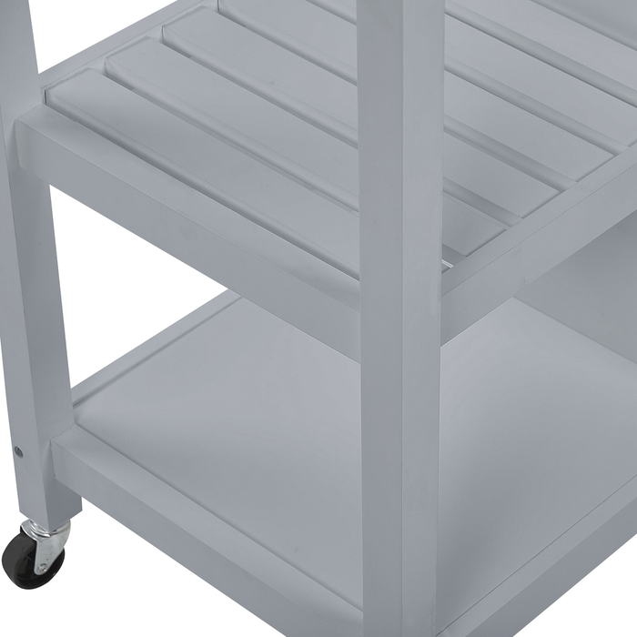 Beliani - GENOA - Keukentrolley - Grijs - MDF