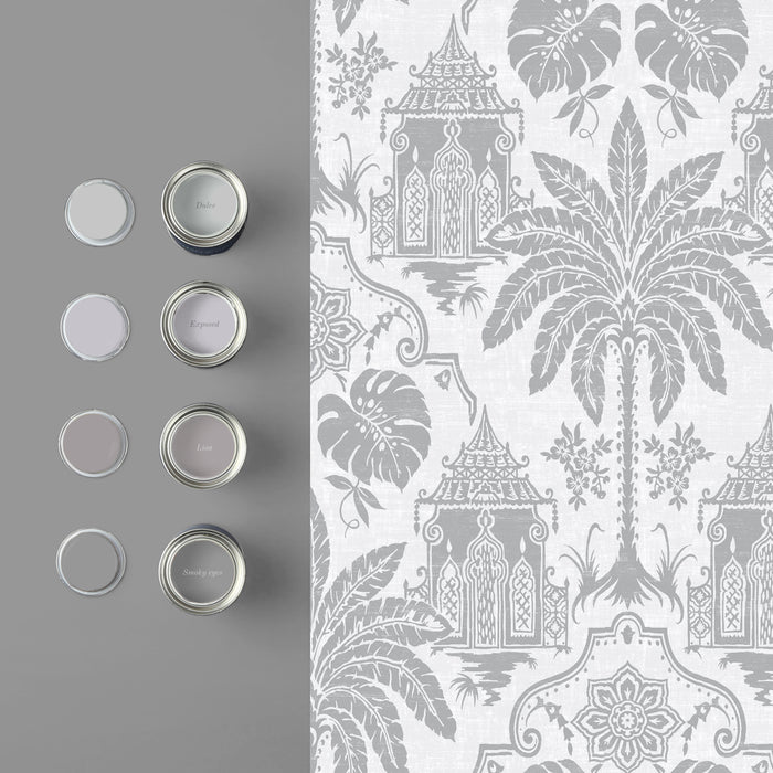 Graham & Brown vliesbehang Imperial Grey grijs