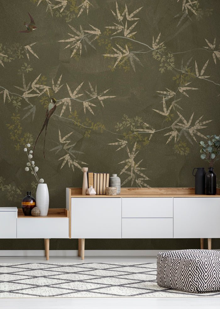 Art for the Home Fotobehang - Birds of Paradise - 280x200 cm