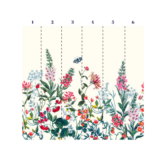 Joules Fotobehang - Permaculture Garden - 280x300cm