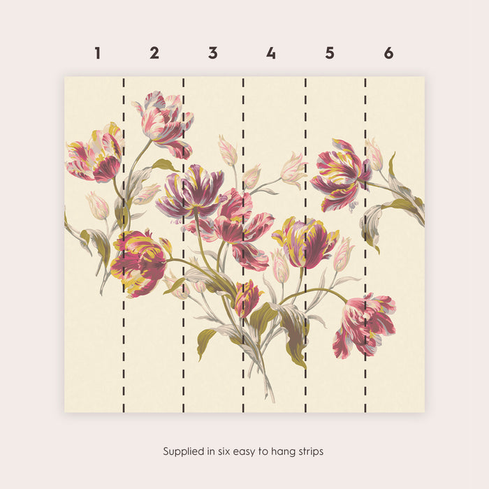 Laura Ashley Gosford Fotobehang - Bloemen - 280x300cm - geel