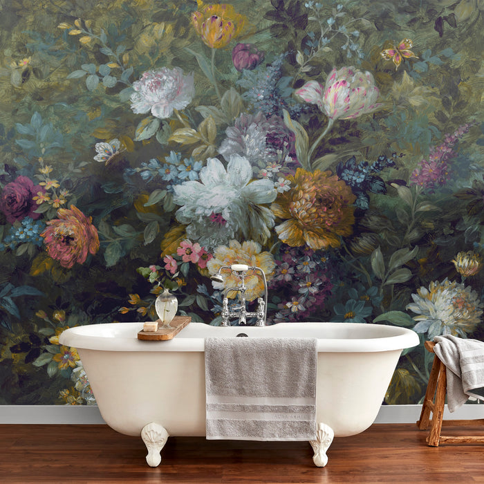 Laura Ashley Mathilde Fotobehang - Bloemen - 280x300cm - Multi