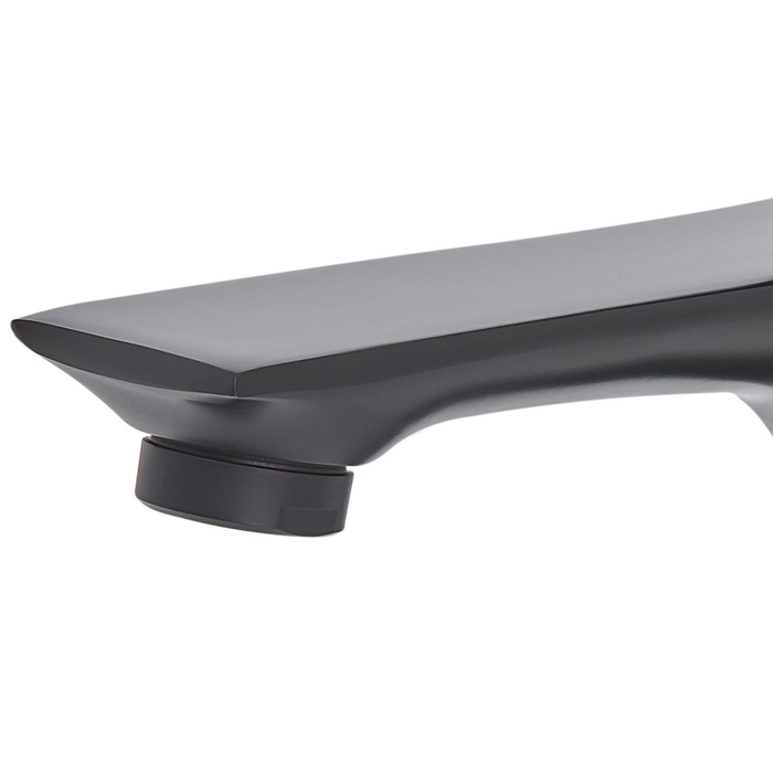 Beliani - BERLOI - Wastafelkraan - Zwart - Messing