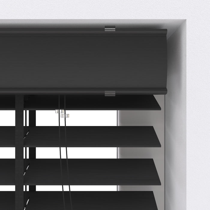 Bamboe Houten Jaloezie Easy 50 mm Black 60 x 130