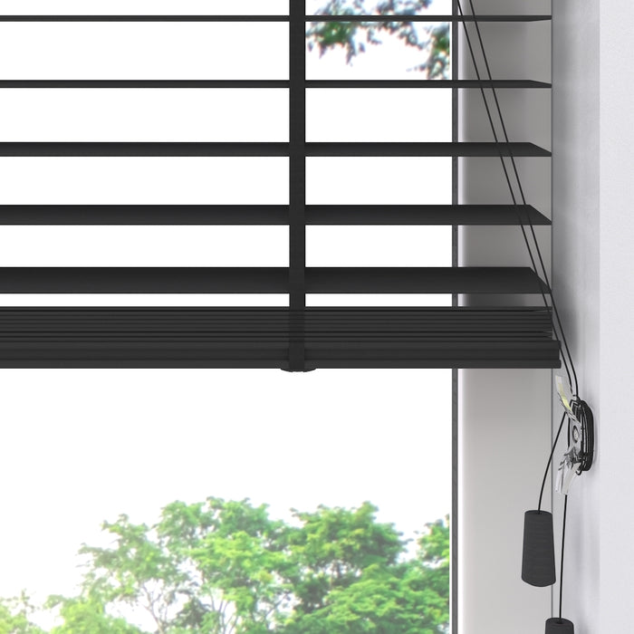 Bamboe Houten Jaloezie Easy 50 mm Black 60 x 130