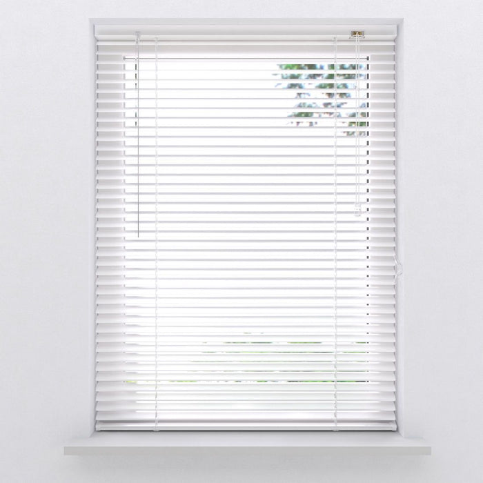 Aluminium Jaloezie Easy White - 25 mm - 50x175 cm