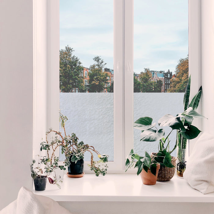 d-c-fix Snow Raamfolie - 90x150cm - Melkglas - Bubbel - Statisch