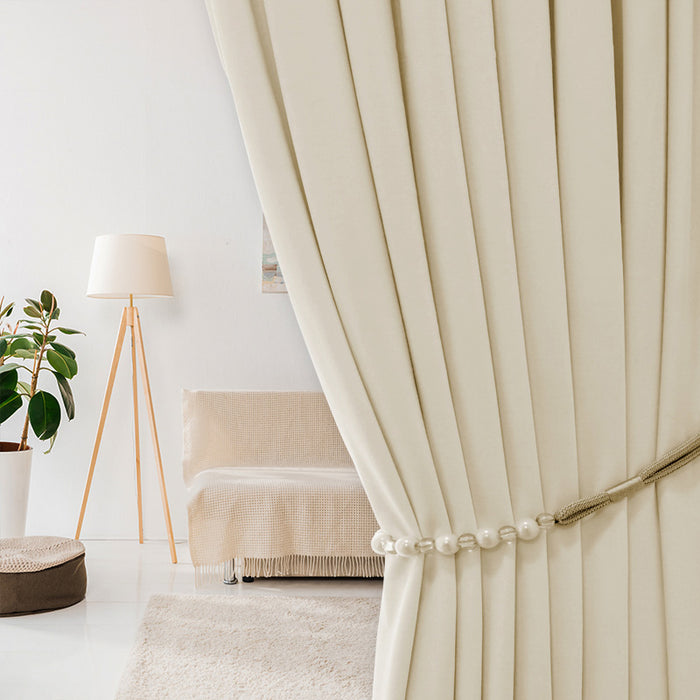 LW Collection Kant en klaar gordijnen wit 290x270cm