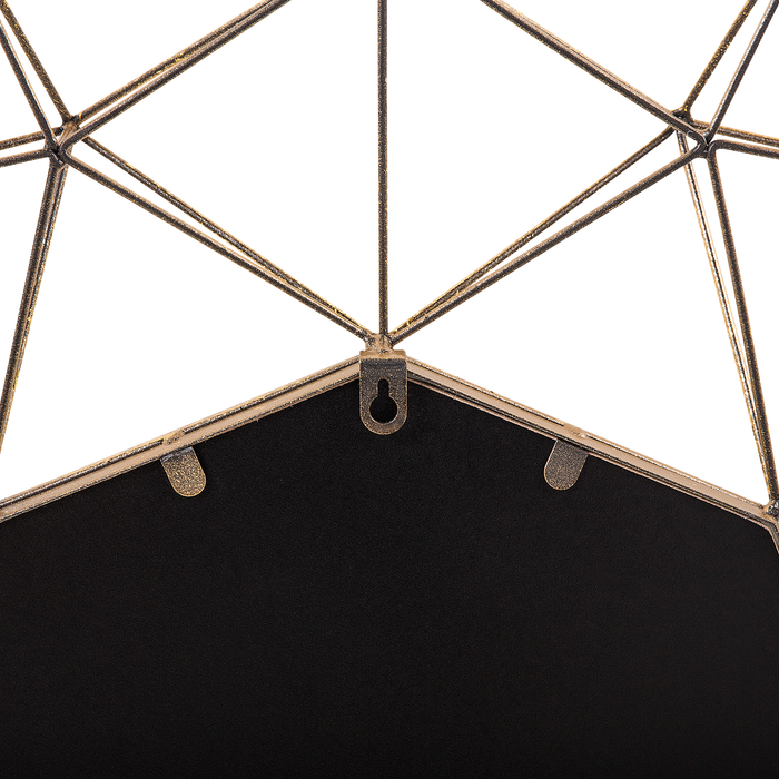 Beliani - GAILLAC - Wandspiegel - Goud - Metaal