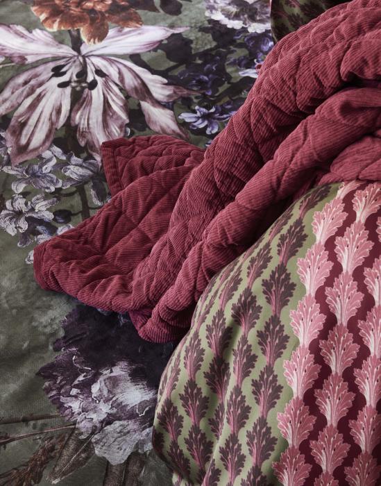 Essenza Tesse Dekbedovertrek Cherry red 200 x 220 cm