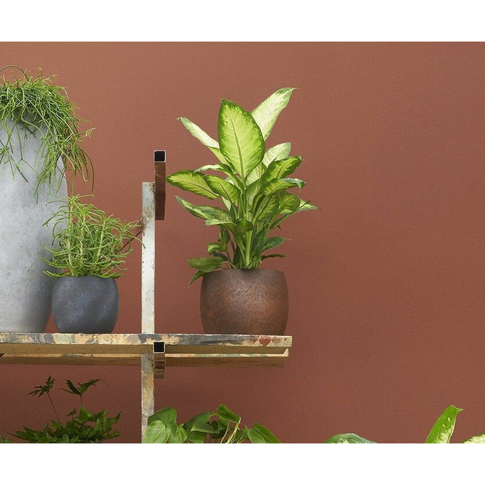 Mica Decorations plantenpot - roest|terracotta bruin - H12 x D14 cm