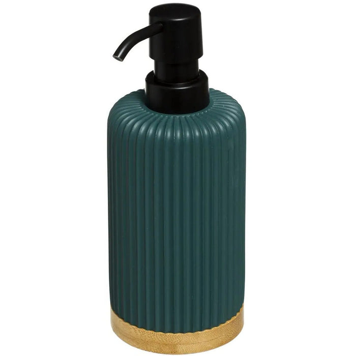 5Five Zeeppompje van kunststeen - groen - 270 ml - zeepdispenser
