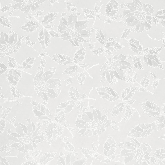 d-c-fix Damast Raamfolie - 45x200cm - Melkglas - Planten - Zelfklevend