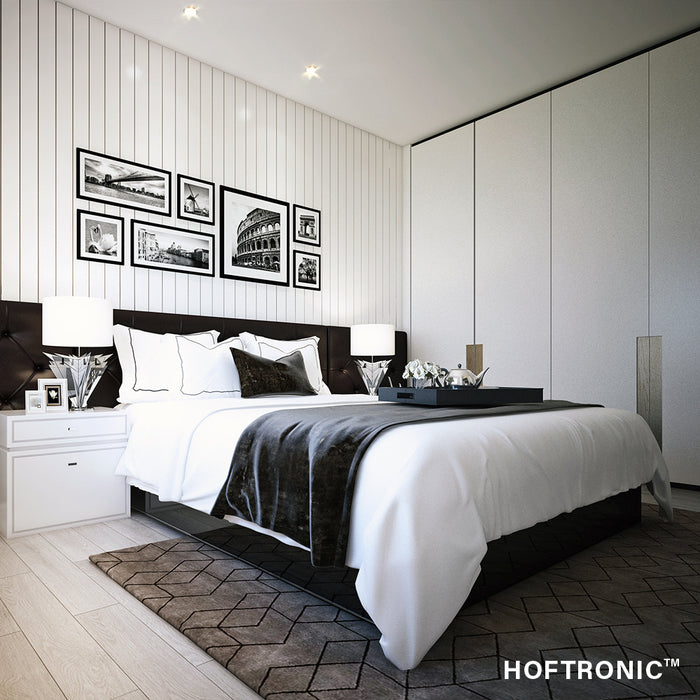 HOFTRONIC 3x Miro - LED Inbouwspots Zwart Kantelbaar