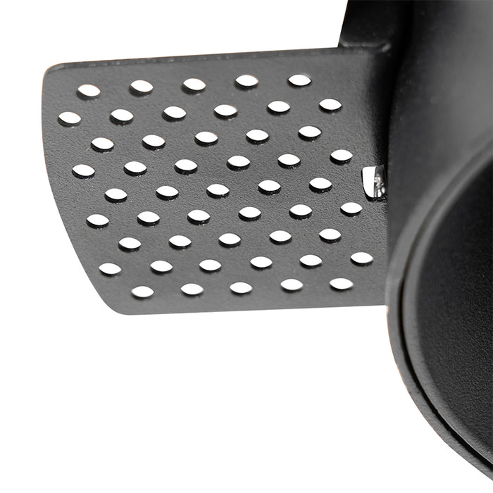 QAZQA Moderne inbouwspot zwart GU10 rond trimless - Oneon Honey