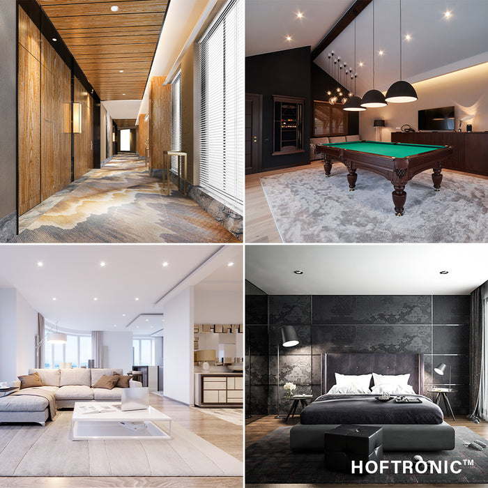 HOFTRONIC 6x Mesa - LED Inbouwspots Aluminium Kantelbaar