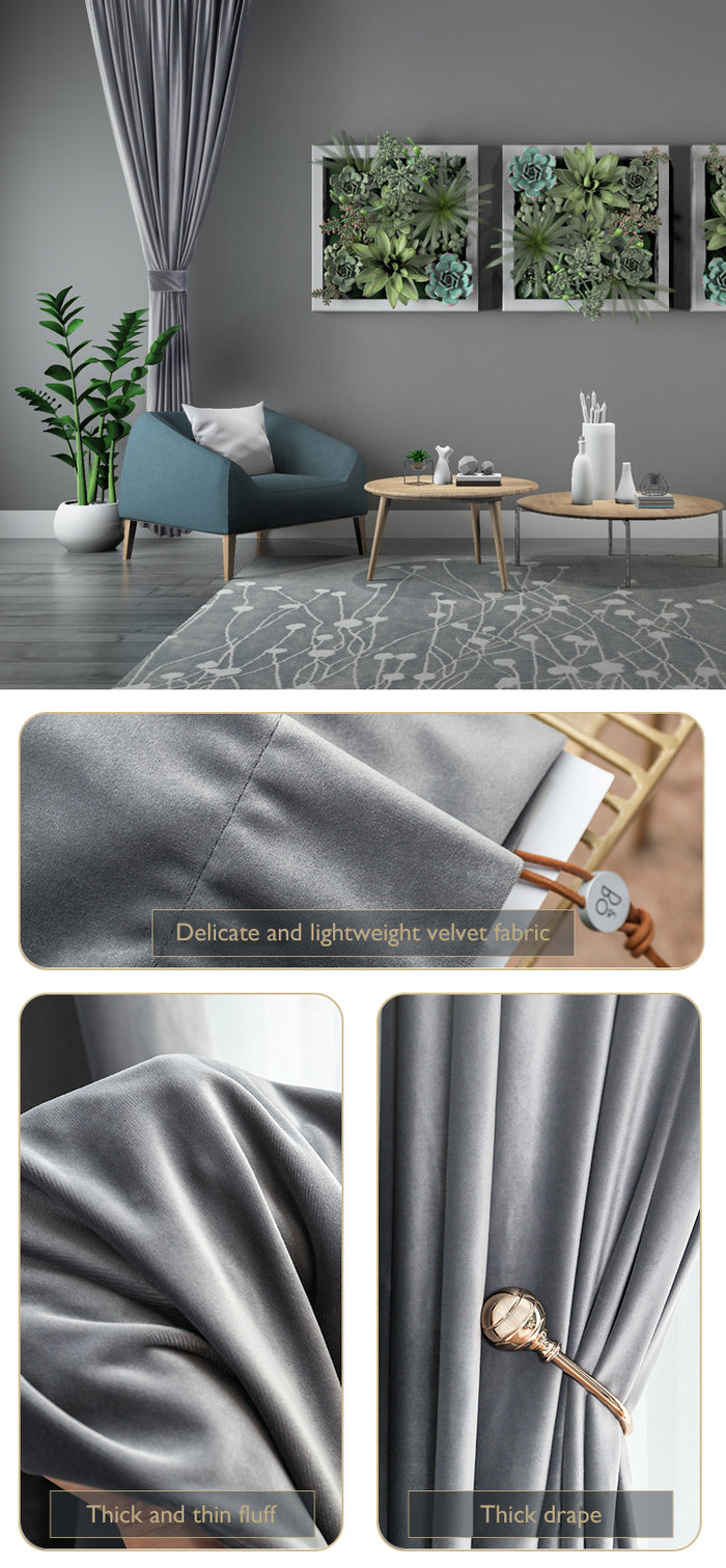 LW Collection Kant en klare gordijnen grijs 140x270cm