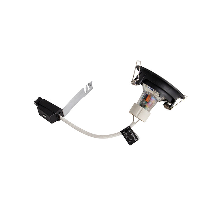 QAZQA Inbouwspot zwart draai- en kantelbaar - Ude Honey