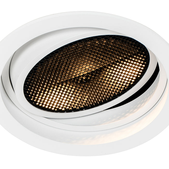 QAZQA Moderne inbouwspot wit verstelbaar - Coop 111 Honey