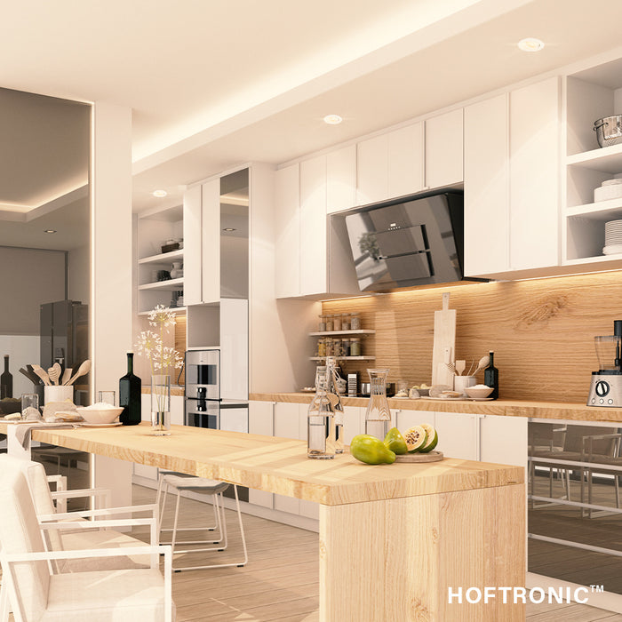 HOFTRONIC 6x Salerno - LED Inbouwspots Badkamer IP44 Wit