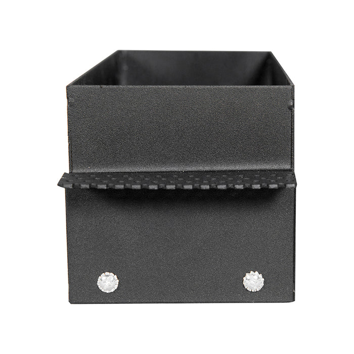 QAZQA Smart inbouwspot zwart incl. 2 Wifi GU10 trimless - Oneon 2