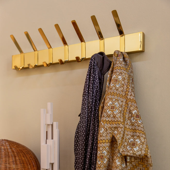 HKliving Kapstokhaak L - Brass