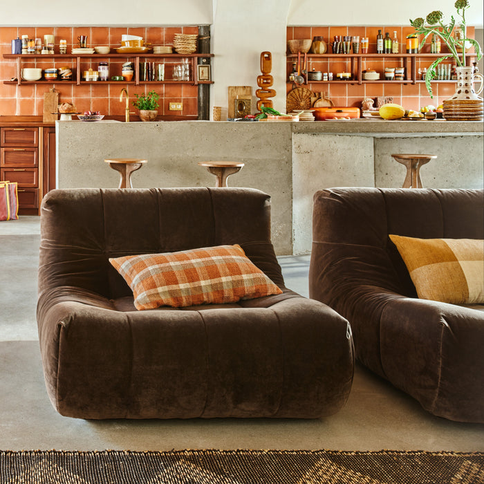 HKliving Woven Sierkussen 35 x 60 cm - Country