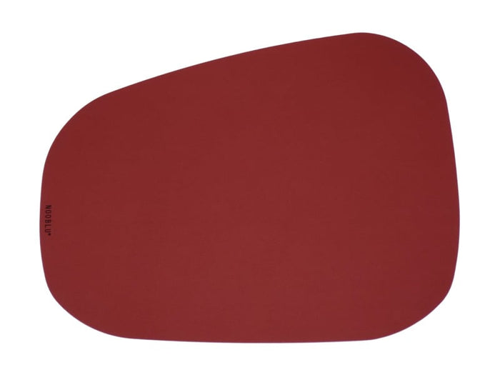 NOOBLU Placemat PEBL - Senso Ruby red - Kingsize 50 x 38 cm
