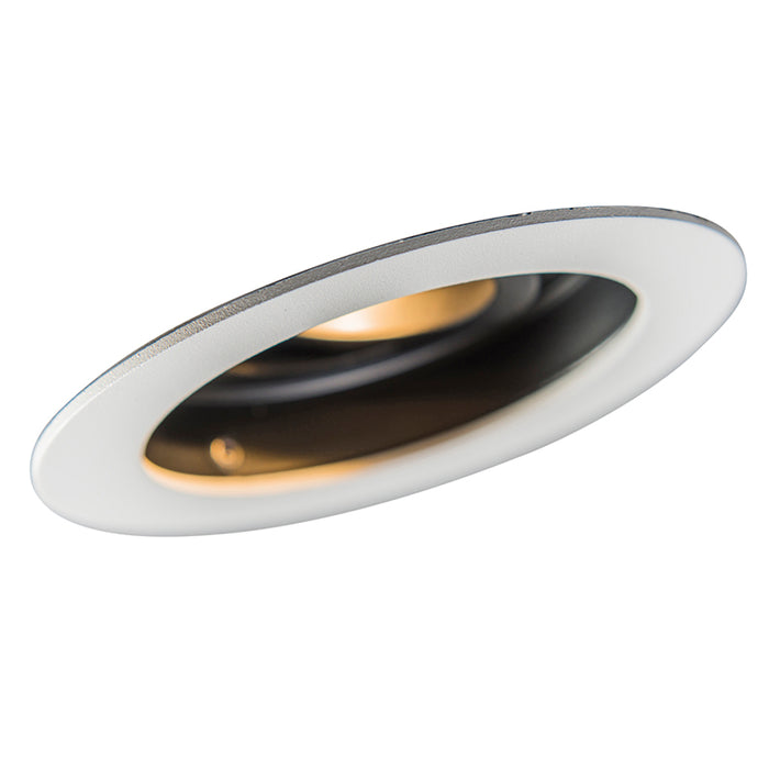 QAZQA Smart inbouwspot wit met staal incl. Wifi GU10 - Rondoo