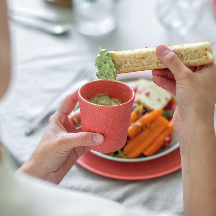 Koziol Bio-Circulair Connect Beker 190 ml Set van 4 Stuks