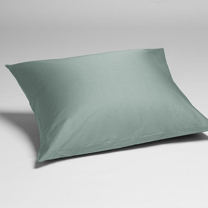 Yumeko kussensloop katoen satijn sea green 40x80
