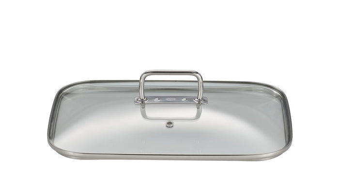 Braadpan met Deksel en Rooster, Rechthoekig, 38 x 28 cm - Rösle | Expe