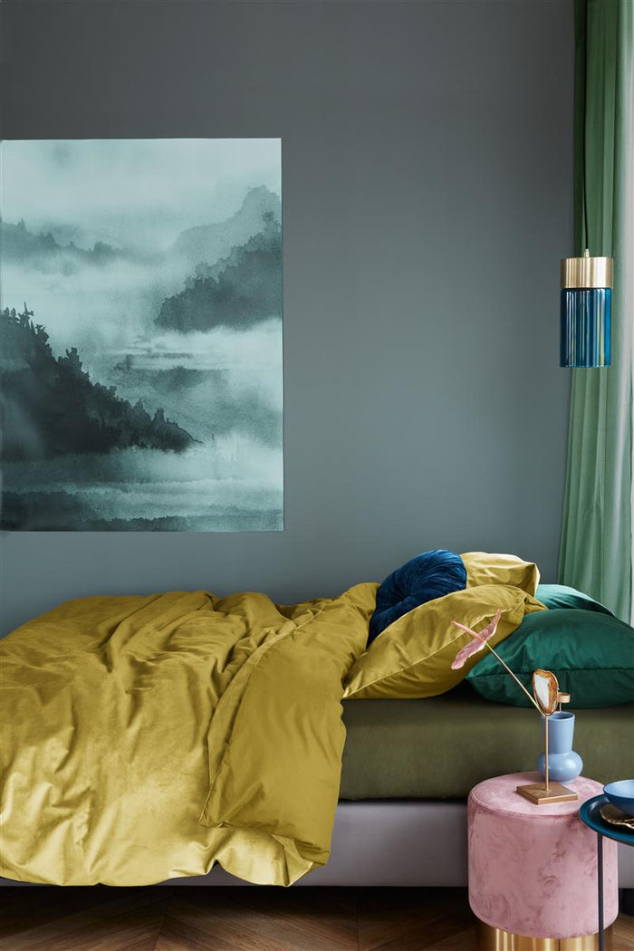 At Home by Beddinghouse Tender Dekbedovertrek 240 x 200/220 cm - Oker