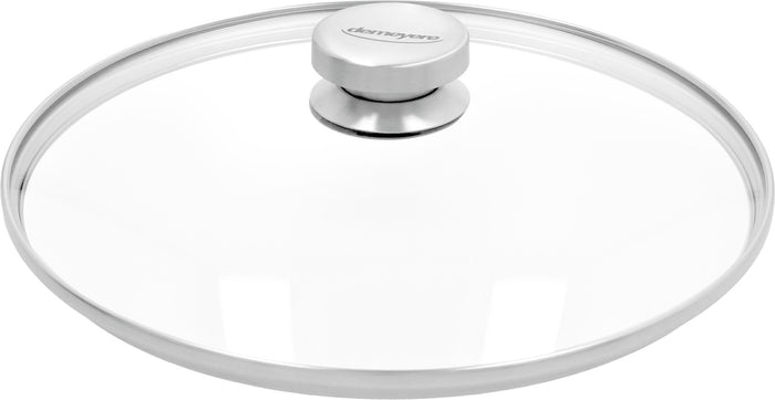 Demeyere Apollo lage kookpan met glasdeksel - 24 cm