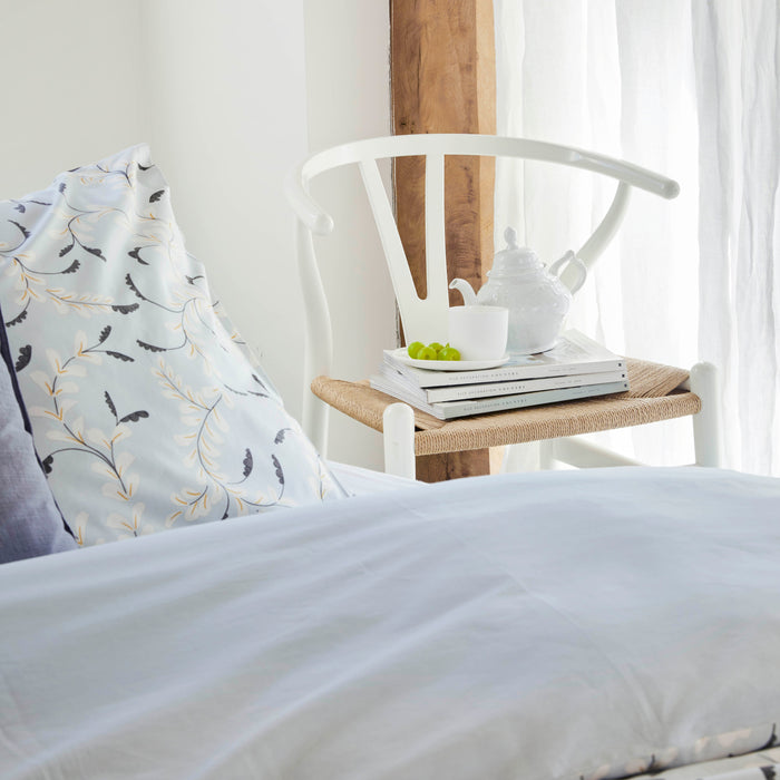 Walra Elegant Garland Dekbedovertrek 240 x 220/240 cm - Lichtblauw