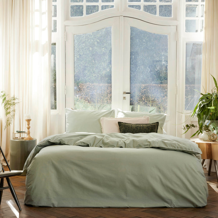 Walra Sweet Softy Dekbedovertrek 200 x 220/240 cm - Groen