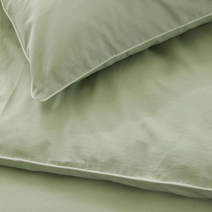 Walra Sweet Softy Dekbedovertrek 240 x 220/240 cm - Groen