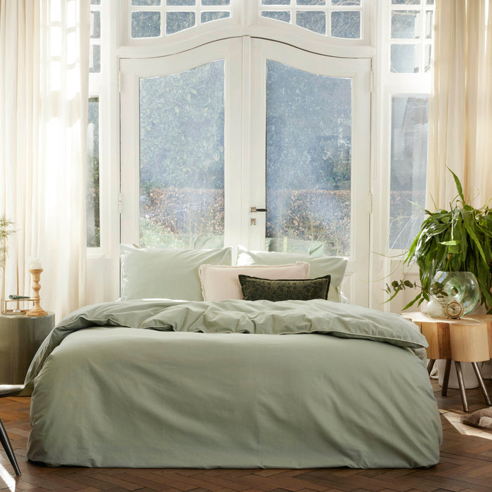 Walra Sweet Softy Dekbedovertrek 260 x 220/240 cm - Groen