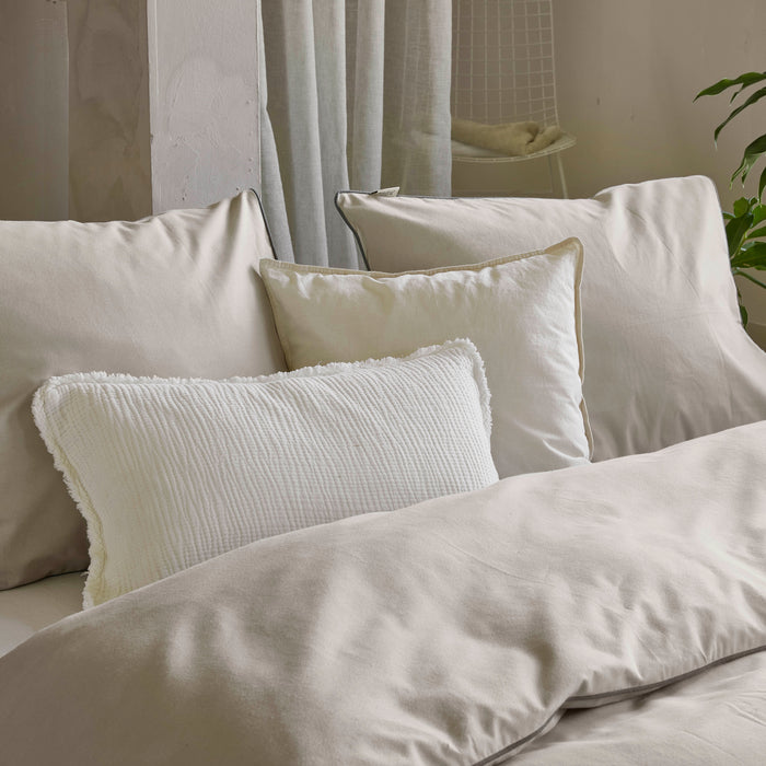 Walra Sweet Softy Dekbedovertrek 200 x 220/240 cm - Zand