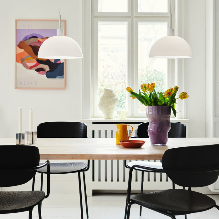 Nordlux Ellen Hanglamp - Ø 30 cm - Opaal Wit