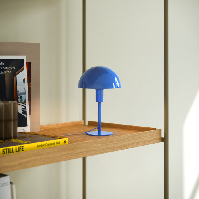 Nordlux Ellen Mini Tafellamp - Ø 16 cm - Blauw