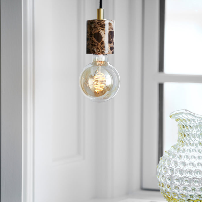 Nordlux Siv Hanglamp - Ø 6,4 cm - Bruin