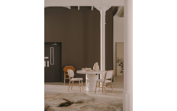 Kave Home - Beige keramische Macaire-tafelschaal Ø 37 x 34 cm