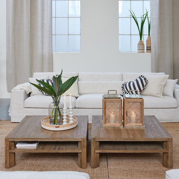 Riviera Maison Kaarshouder wit, Kandelaar - Isla Candle - Mat Wit