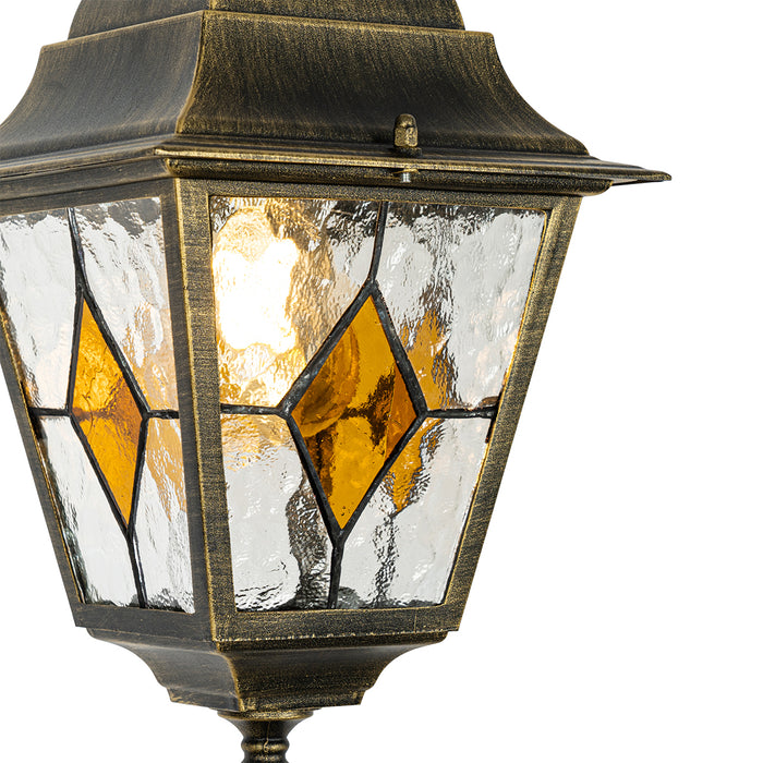 QAZQA Vintage buiten hanglamp antiek goud - Antigua