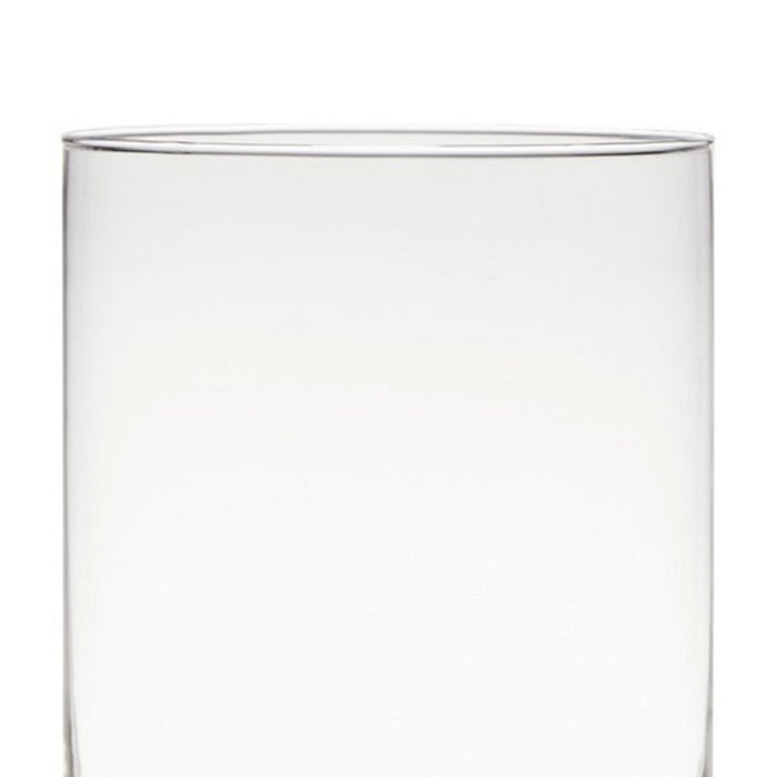 Hakbijl Glass Vaas - cilinder - glas - transparant - 25 x 18 cm