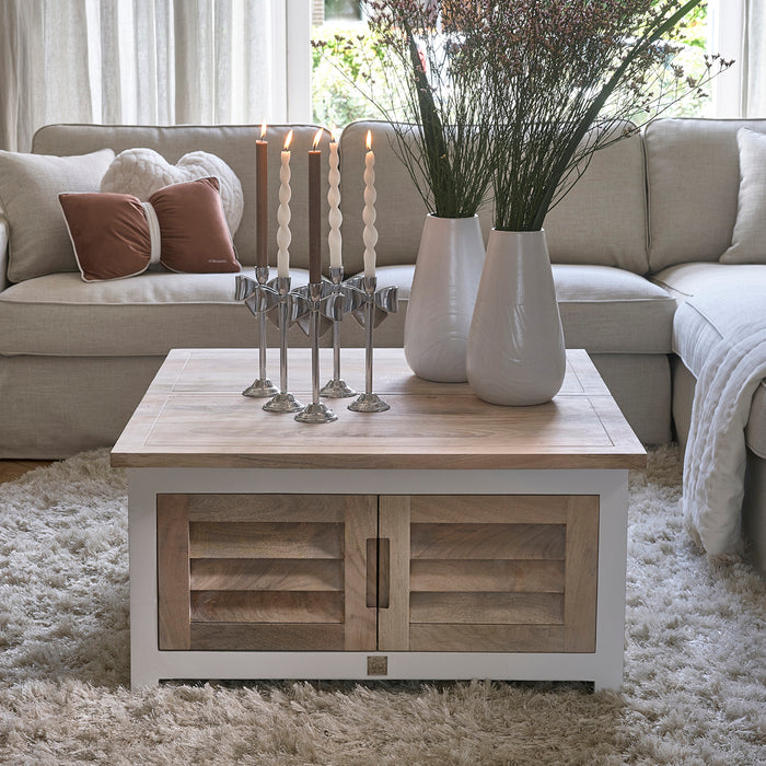 Riviera Maison gedraaide dinerkaars, Kaarsen - Twisted Candles - Wit