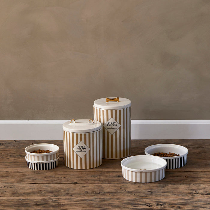 Riviera Maison Voorraadpot Furry Friends Dog Wit